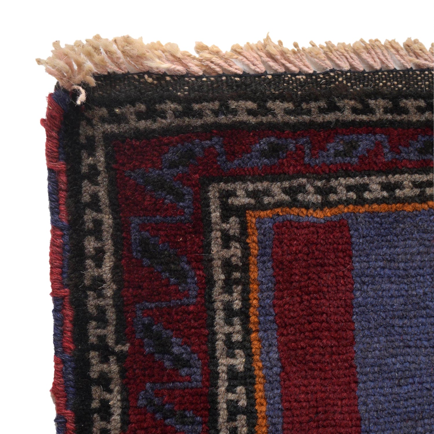 Baluchi Rug Handmade Blue Prayer Design 3x5 ft