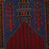 Baluchi Rug Handmade Blue Prayer Design 3x5 ft