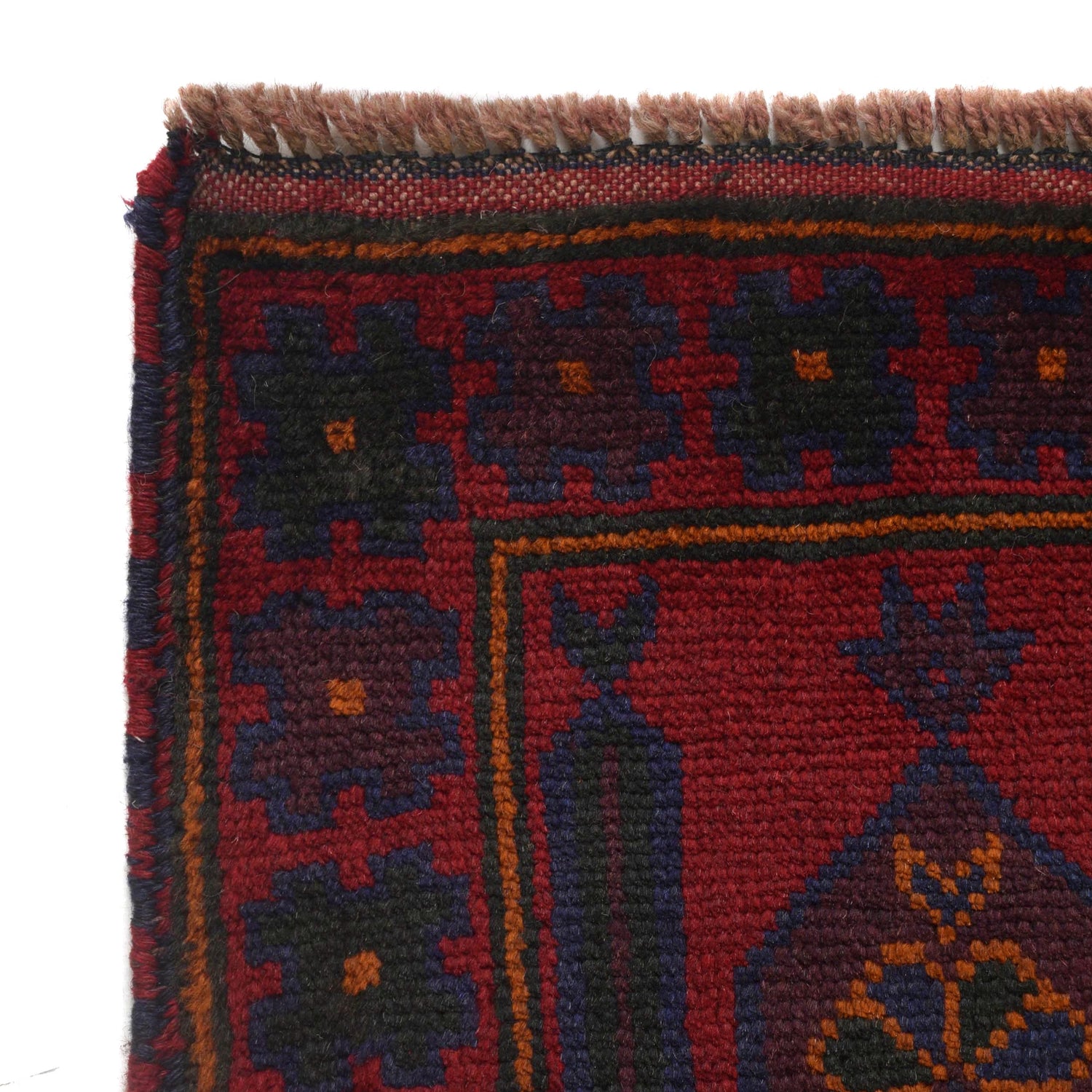 Baluchi Rug Handmade Red Prayer Design 3x5 ft