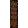 Baluchi Runner Rug Handmade Brown 10' Runner