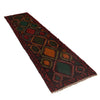 Baluchi Runner Rug Handmade Brown 10' Runner