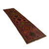 Baluchi Runner Rug Handmade Red 10' Runner