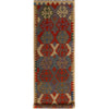 Handmade Multi Kilim Geometric 10' Runner