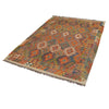 Handmade Multi Kilim Geometric 4x7 ft