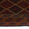 Mashwani Runner Rug Handmade Deep Red Geometric 12' Runner