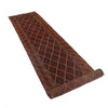 Mashwani Runner Rug Handmade Deep Red Geometric 12' Runner