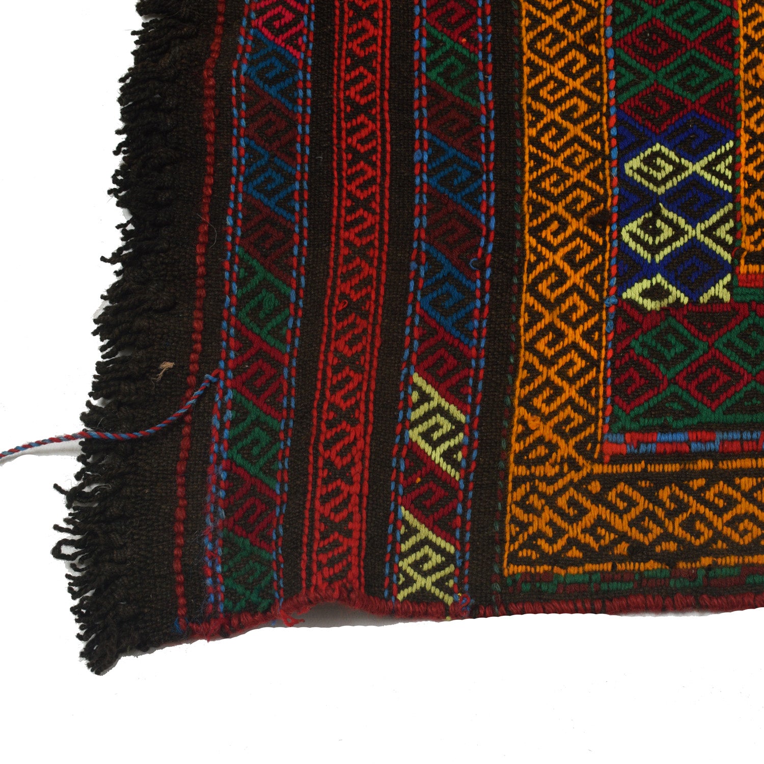 Suzuni Kilim Runner Handmade Multi 10' Runner