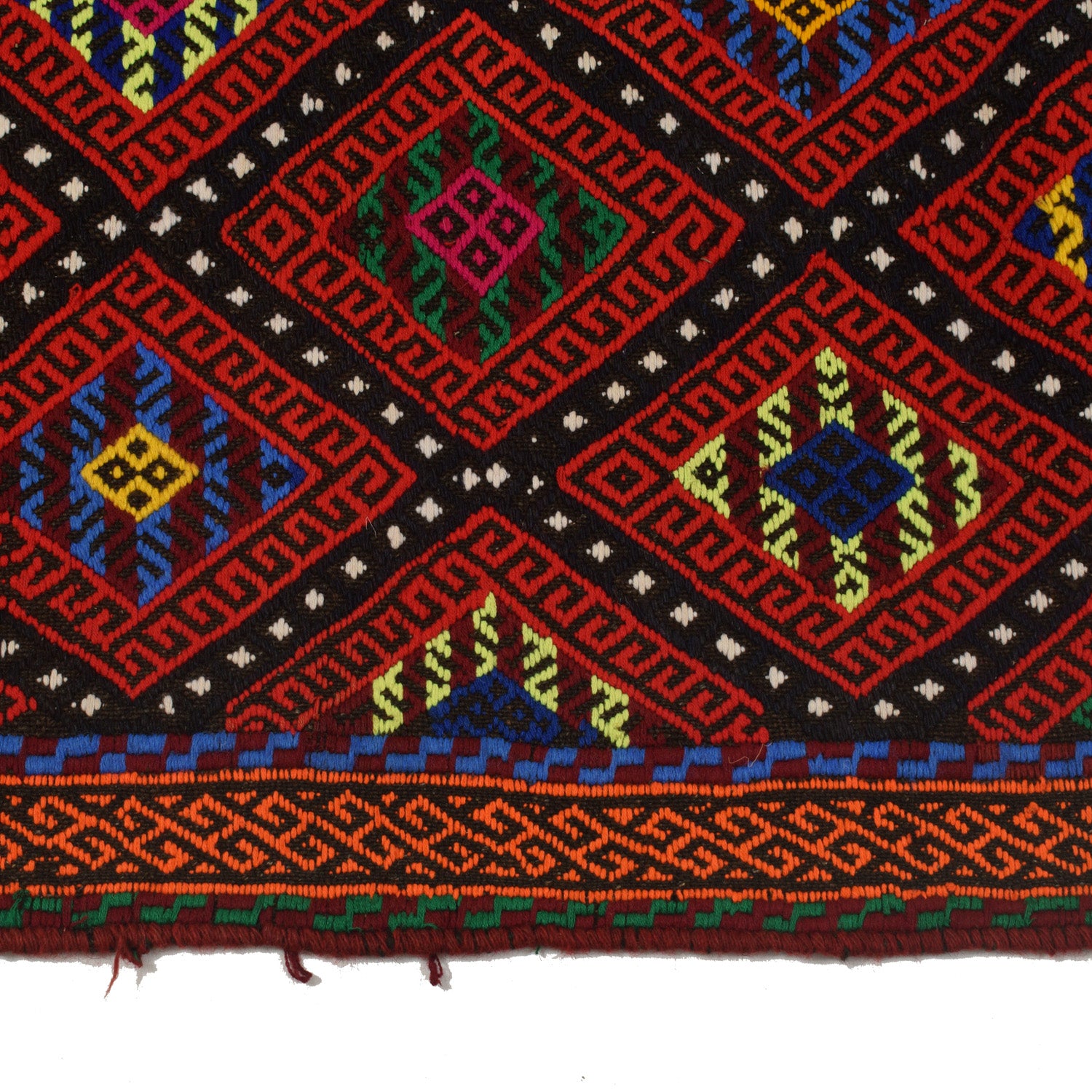 Suzuni Kilim Runner Handmade Multi 6' Runner