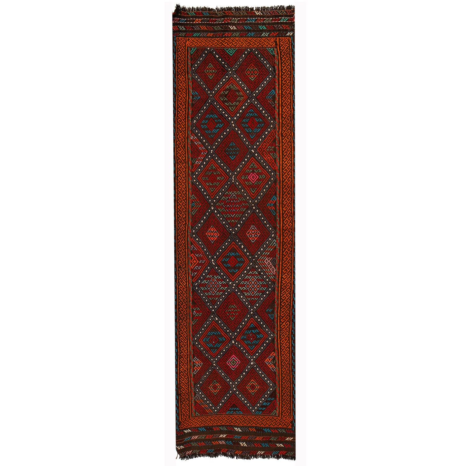 Suzuni Kilim Runner Handmade Multi 6' Runner