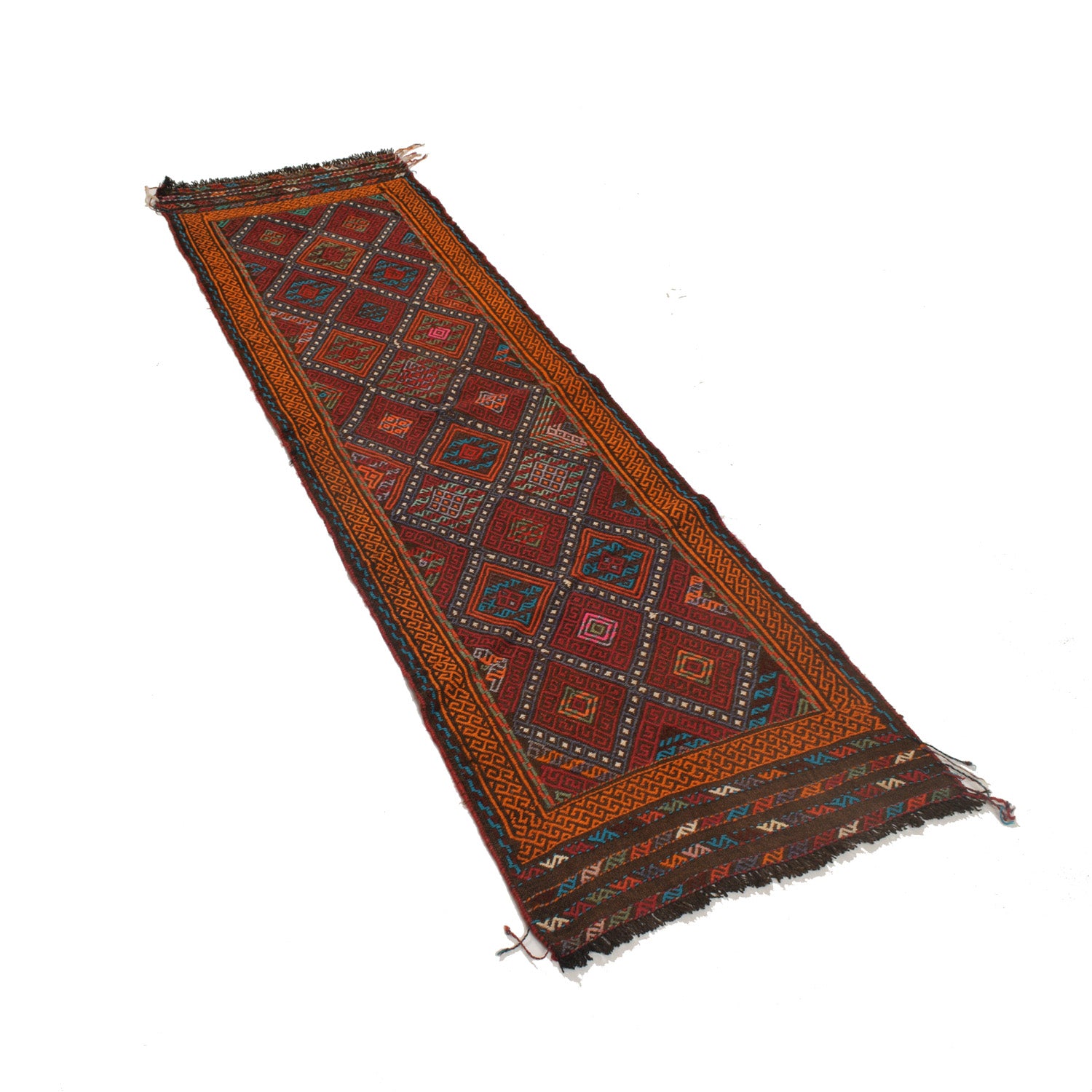 Suzuni Kilim Runner Handmade Multi 6' Runner
