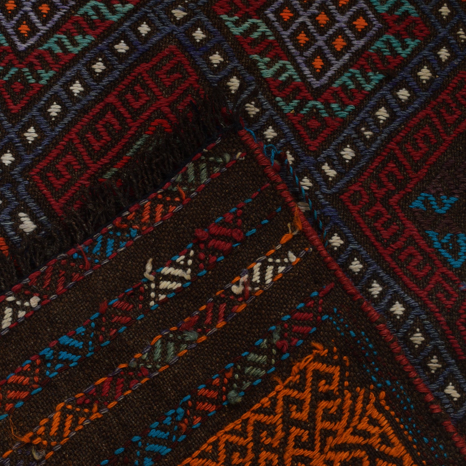Suzuni Kilim Runner Handmade Multi 6' Runner