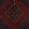 Mashwani Runner Rug Handmade Deep Red Geometric 8' Runner