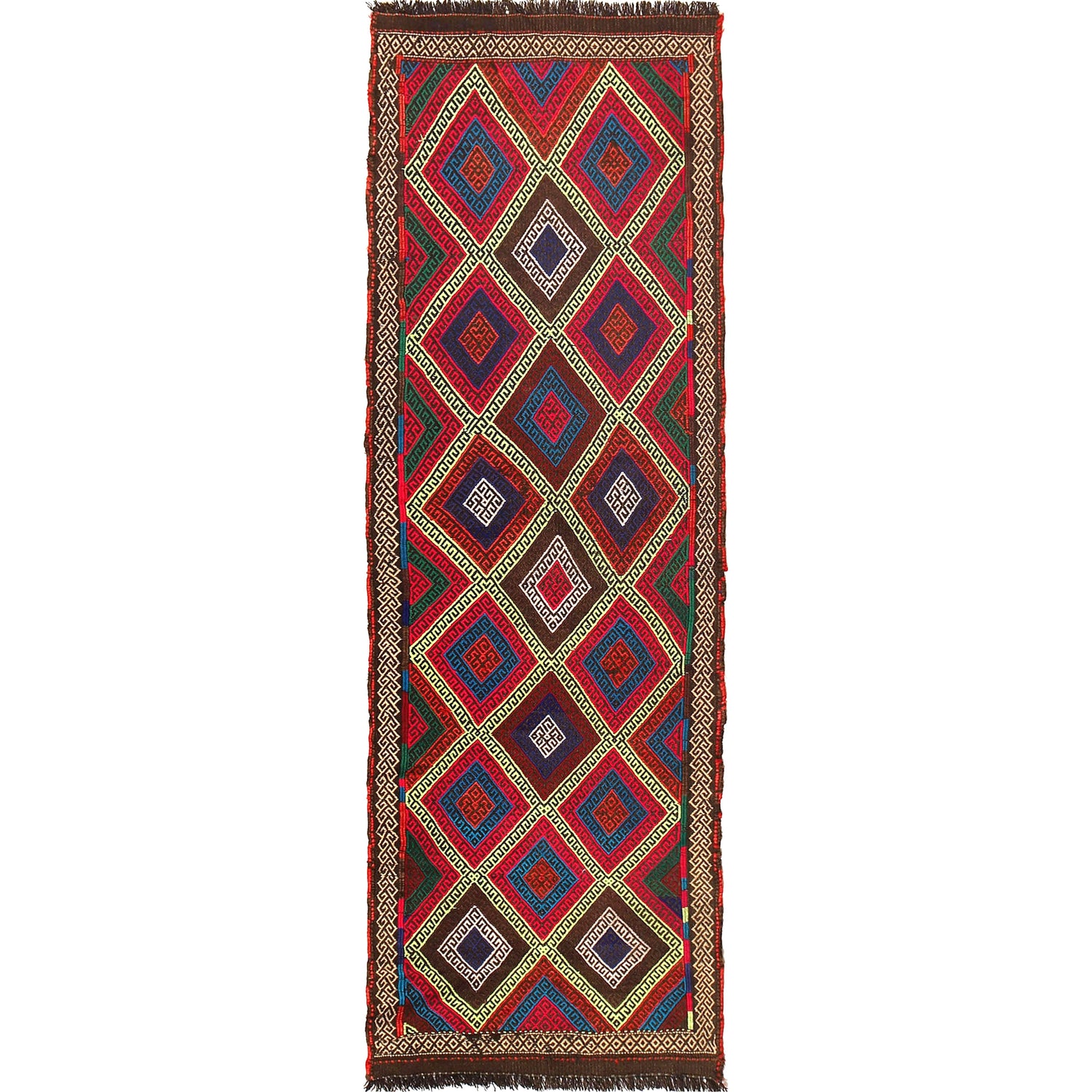 Suzuni Kilim Runner Handmade Multi 6' Runner