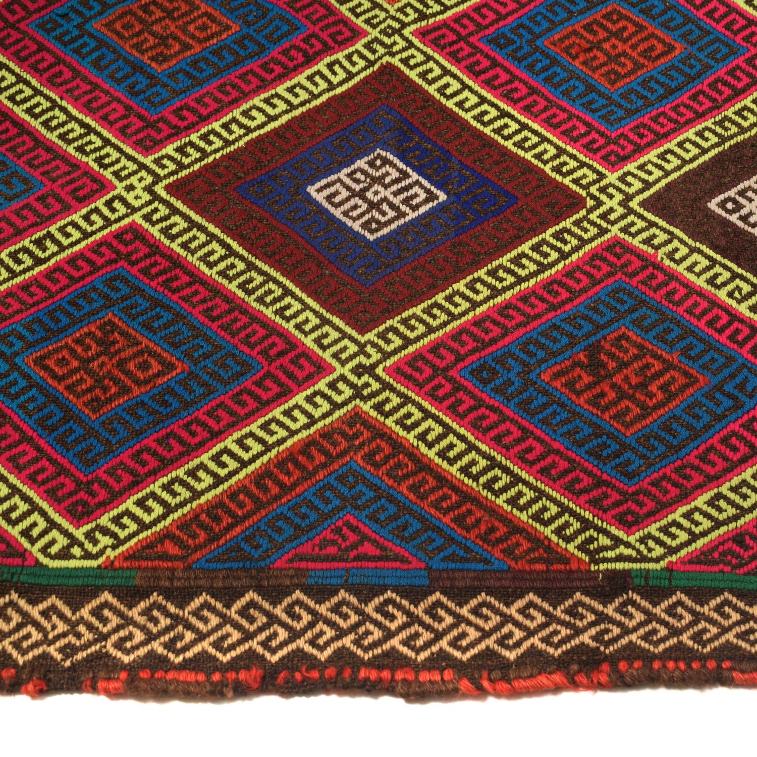Suzuni Kilim Runner Handmade Multi 6' Runner