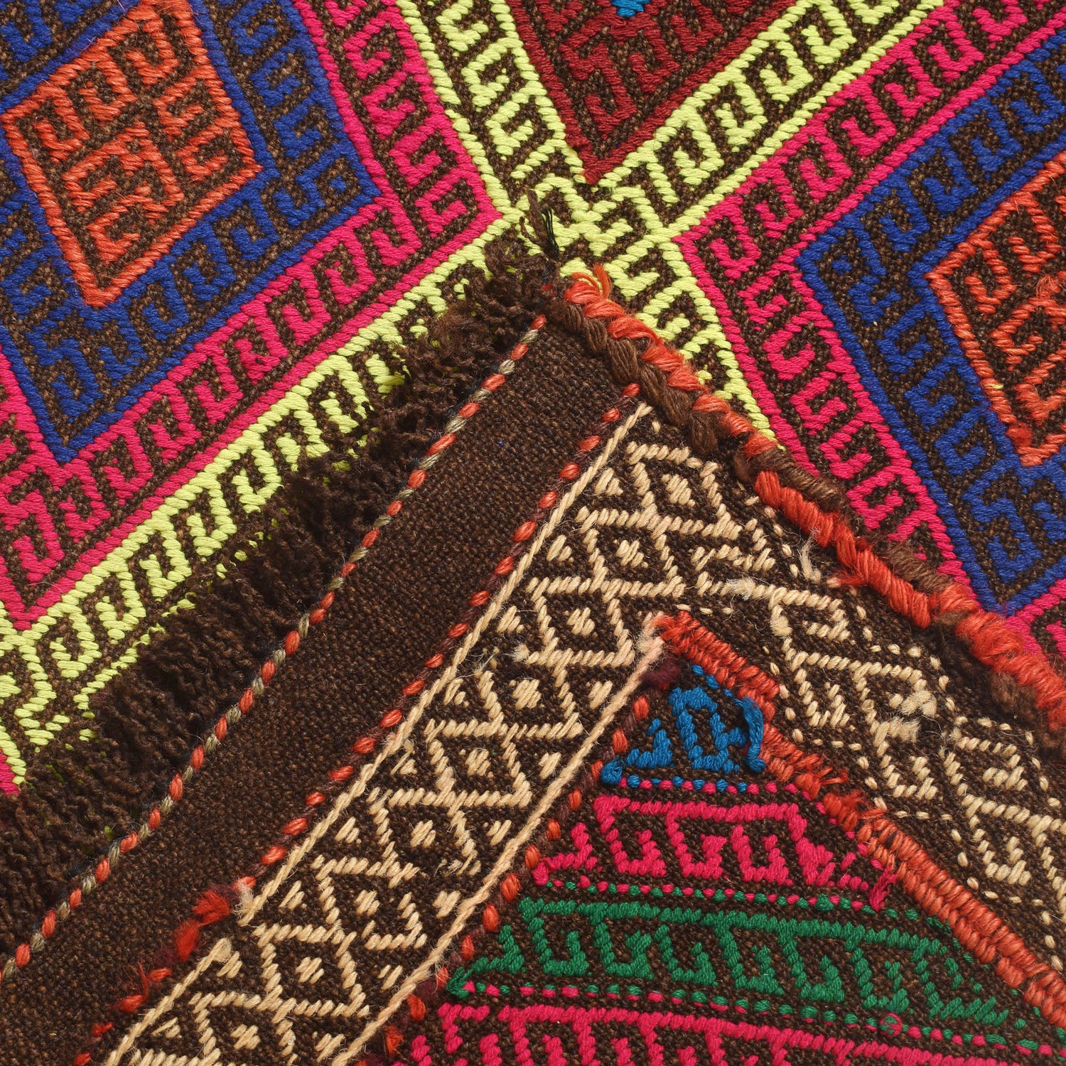 Suzuni Kilim Runner Handmade Multi 6' Runner