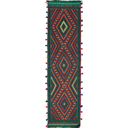 Suzuni Kilim Runner Handmade Multi 8' Runner