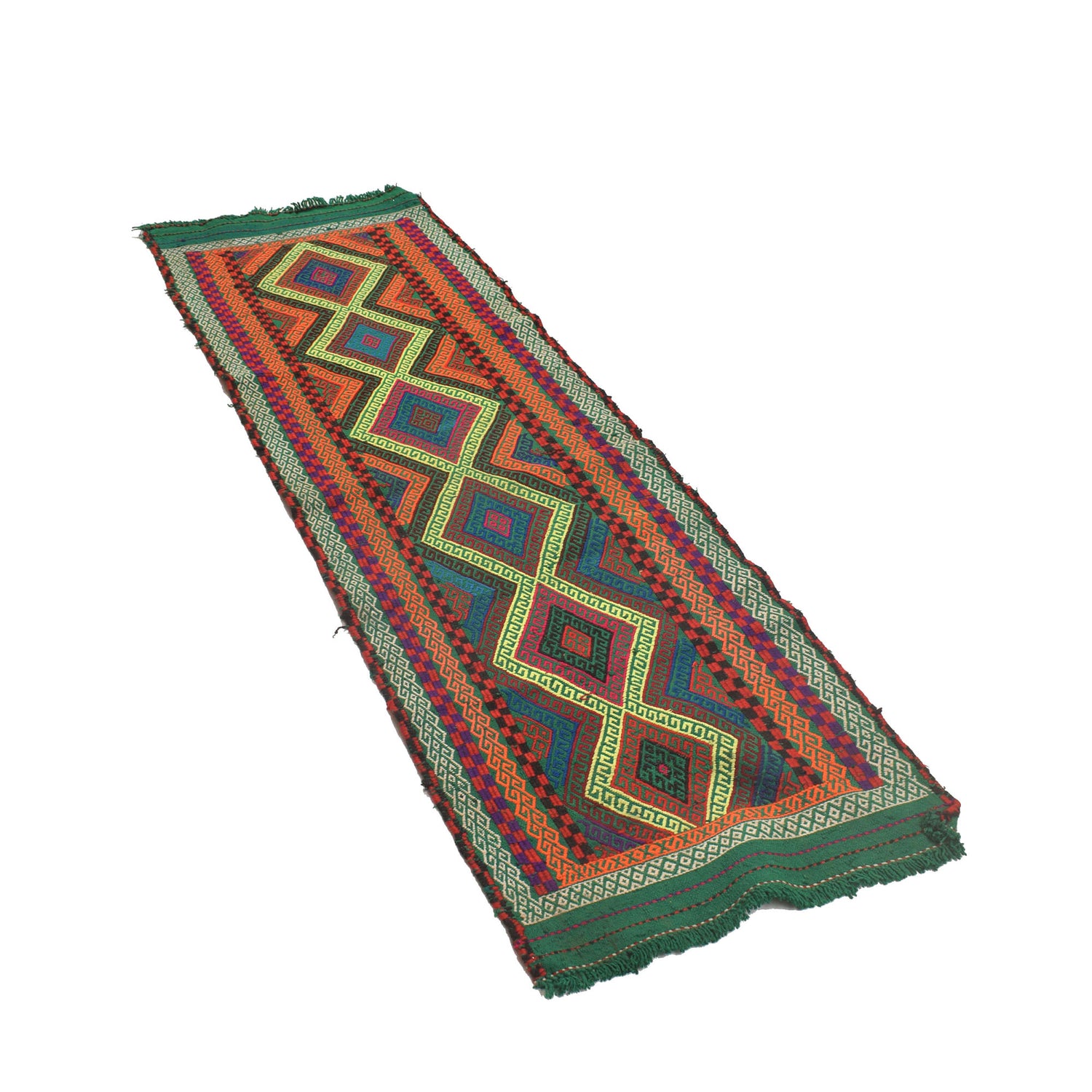 Suzuni Kilim Runner Handmade Multi 6' Runner