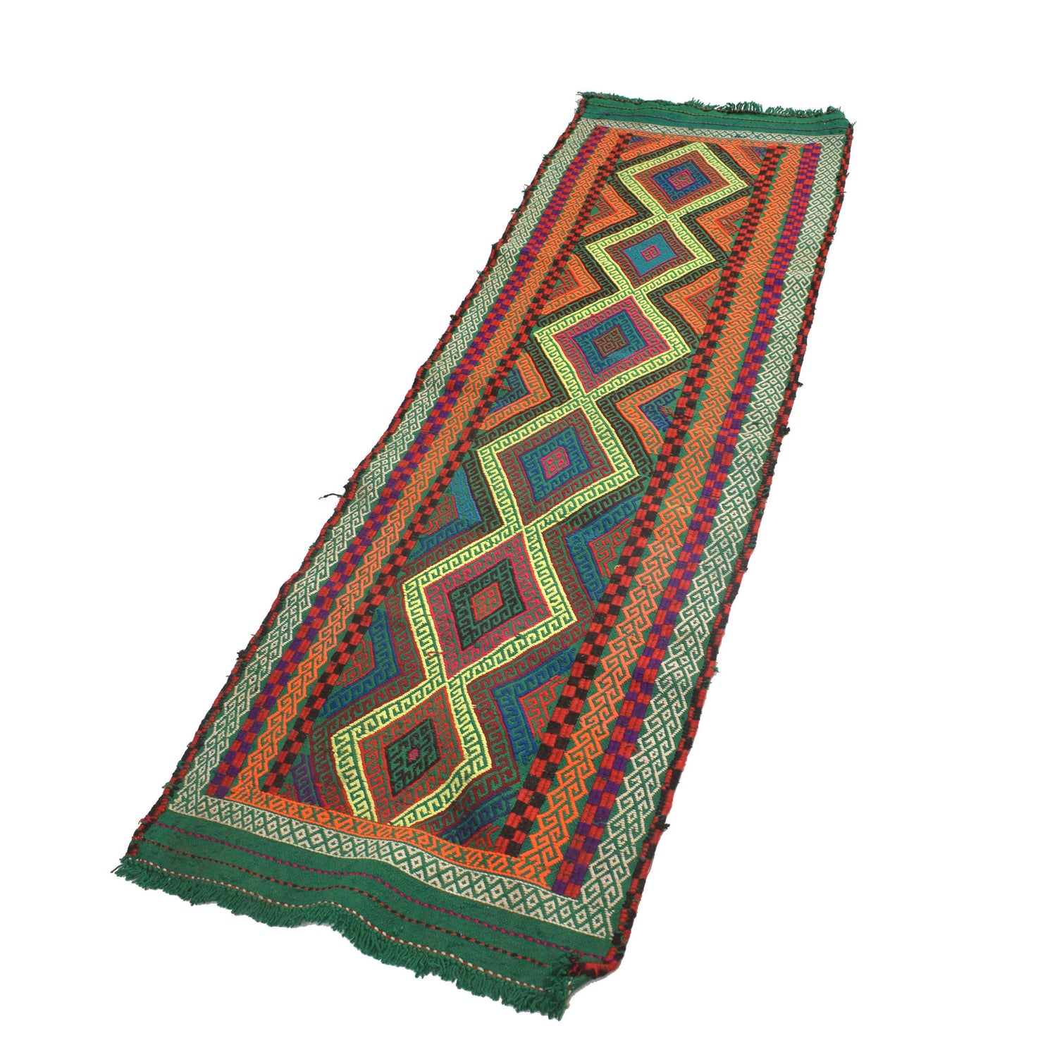 Suzuni Kilim Runner Handmade Multi 6' Runner