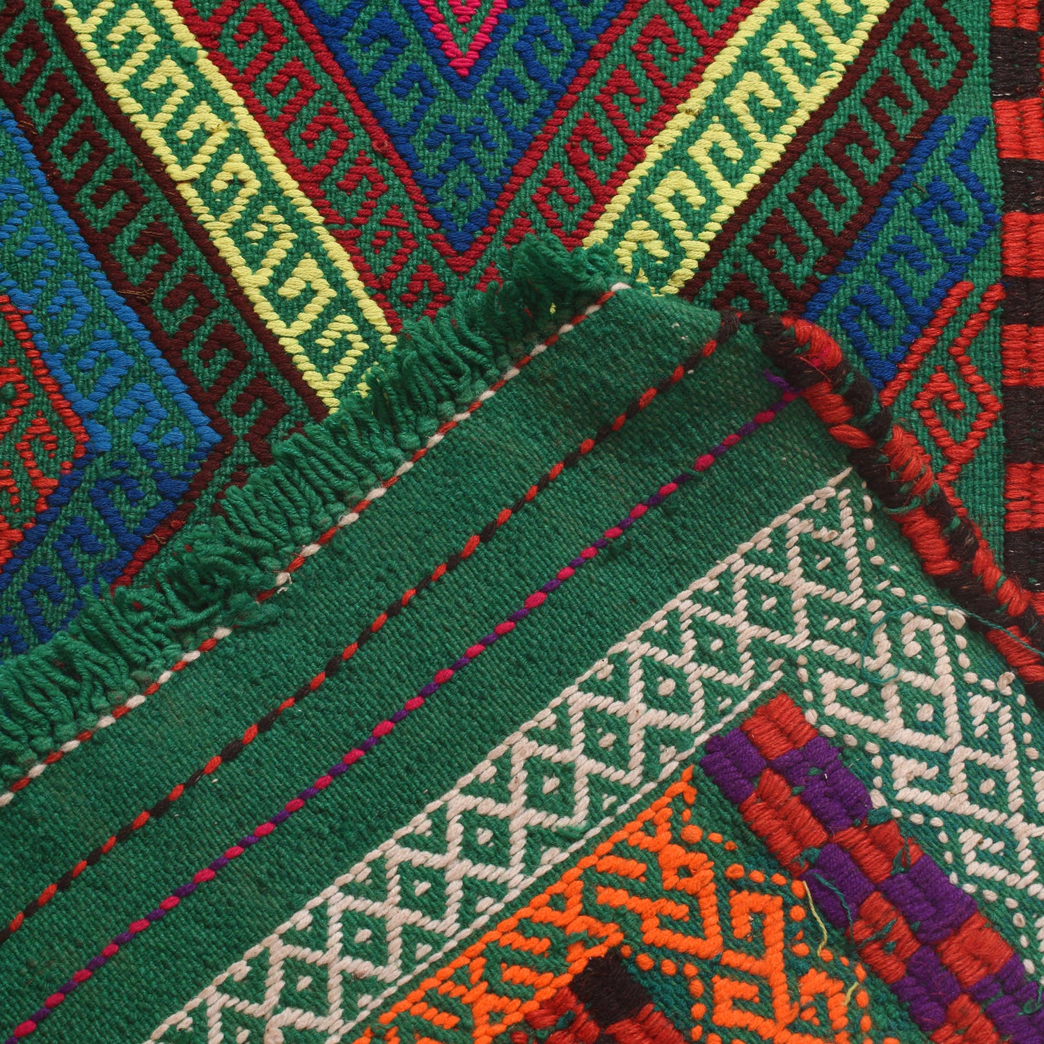 Suzuni Kilim Runner Handmade Multi 6' Runner