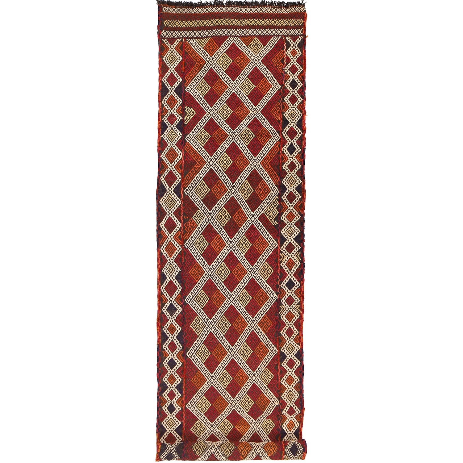 Suzuni Kilim Runner Handmade Multi 10' Runner