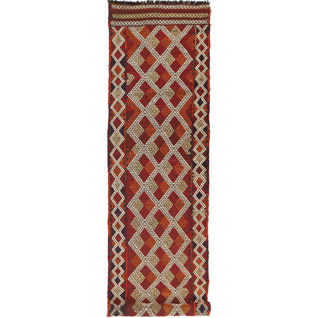 Suzuni Kilim Runner Handmade Multi 10' Runner