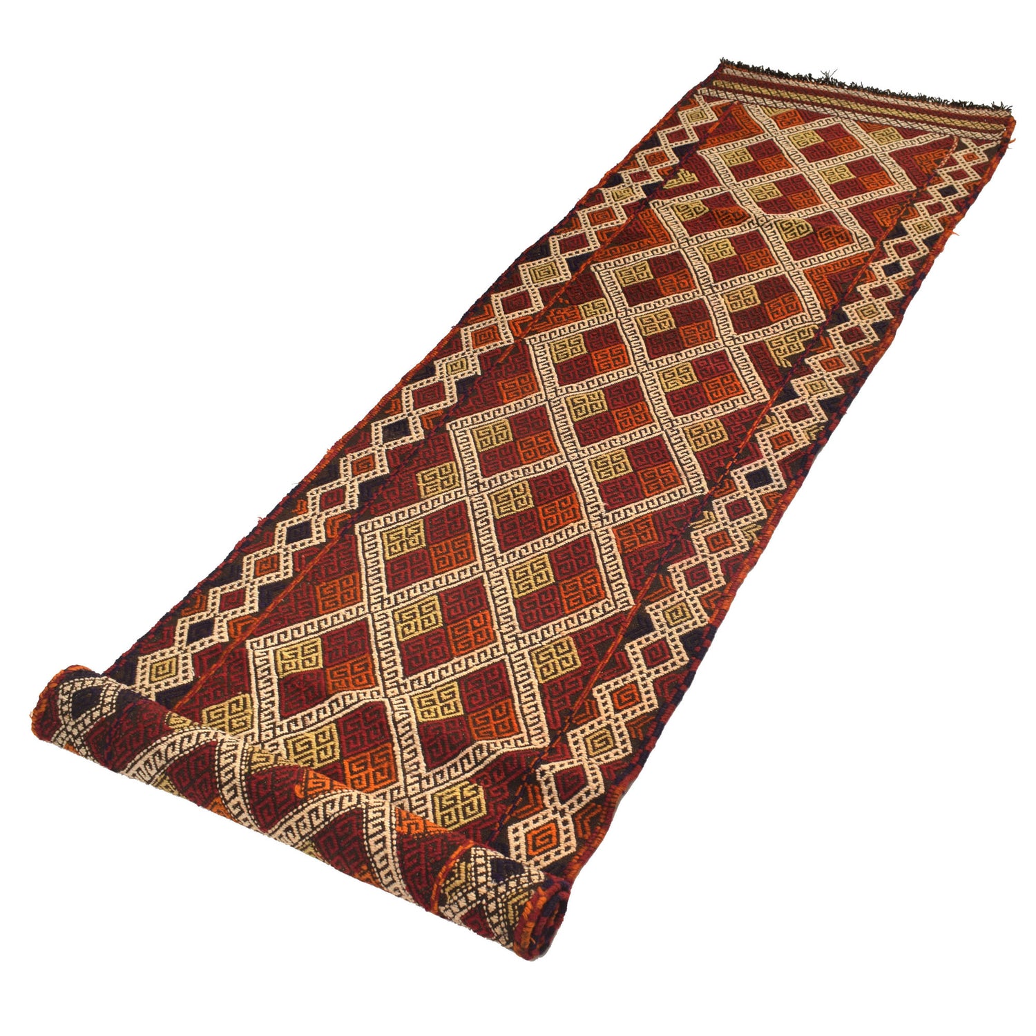 Suzuni Kilim Runner Handmade Multi 10' Runner