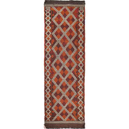 Suzuni Kilim Runner Handmade Multi 8' Runner