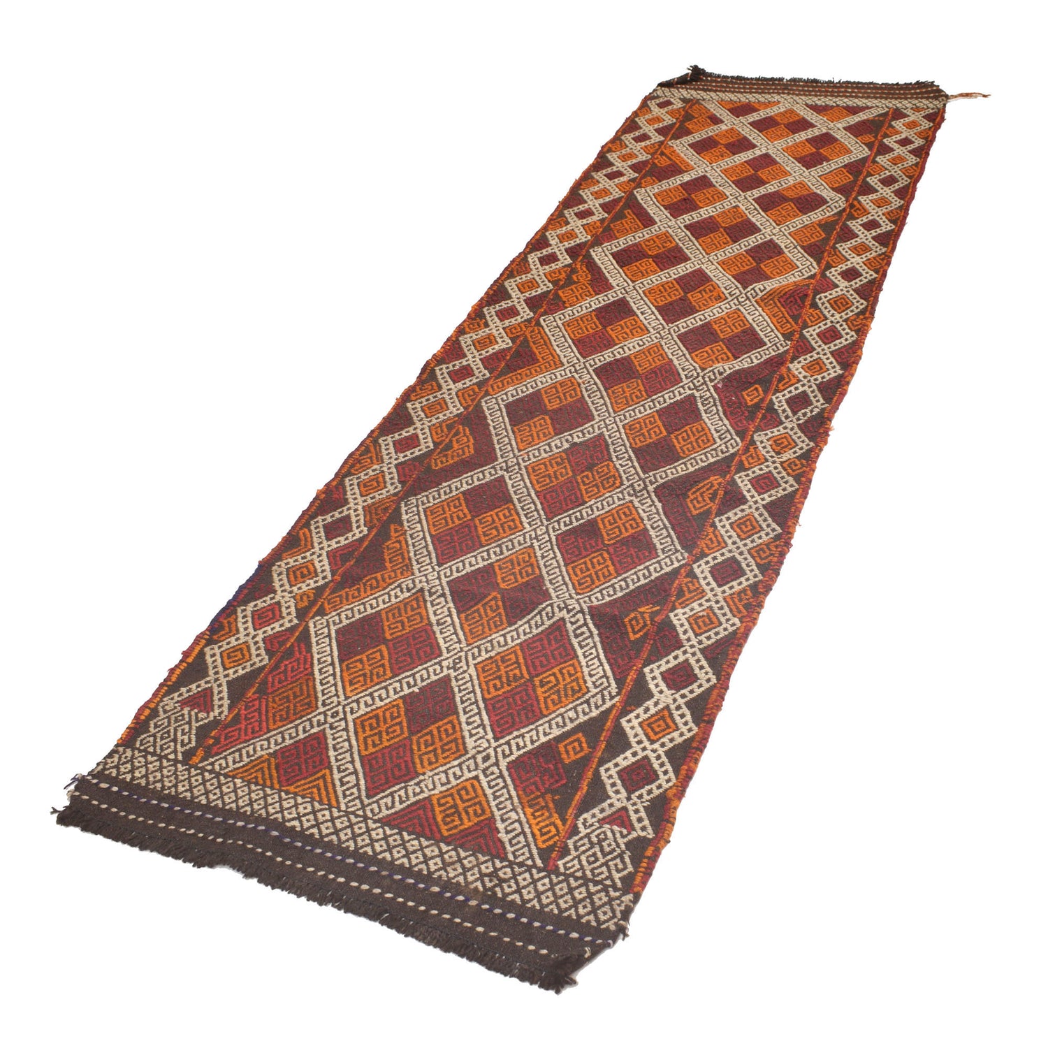 Suzuni Kilim Runner Handmade Multi 8' Runner