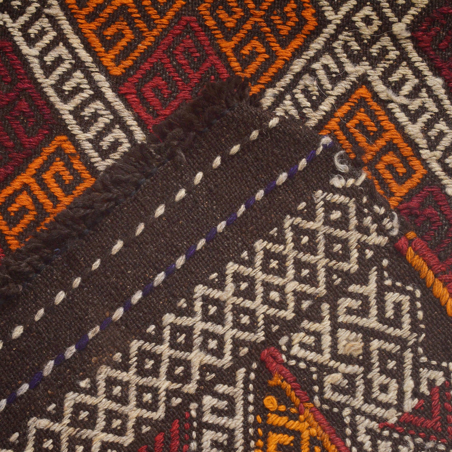 Suzuni Kilim Runner Handmade Multi 8' Runner