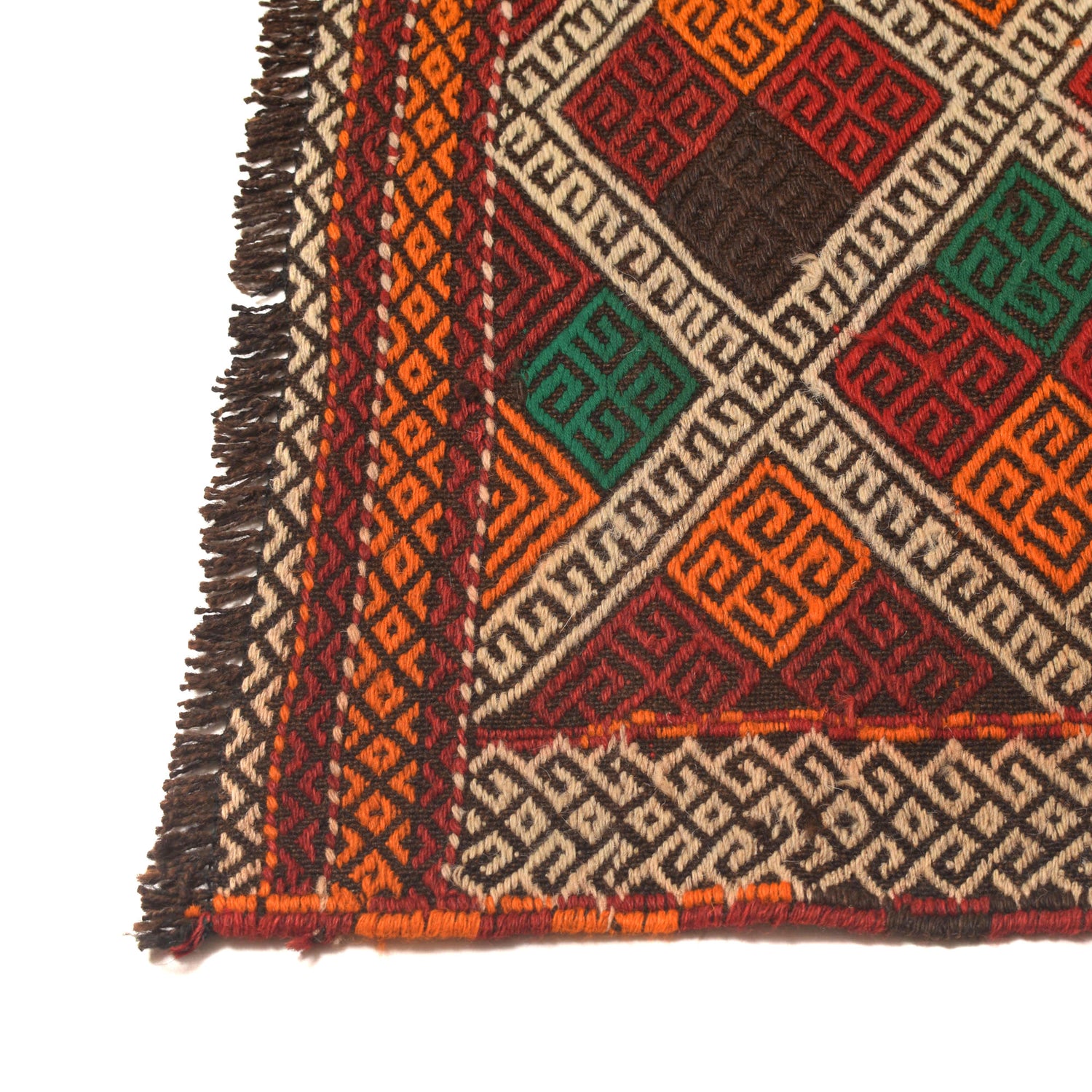 Suzuni Kilim Runner Handmade Multi 10' Runner