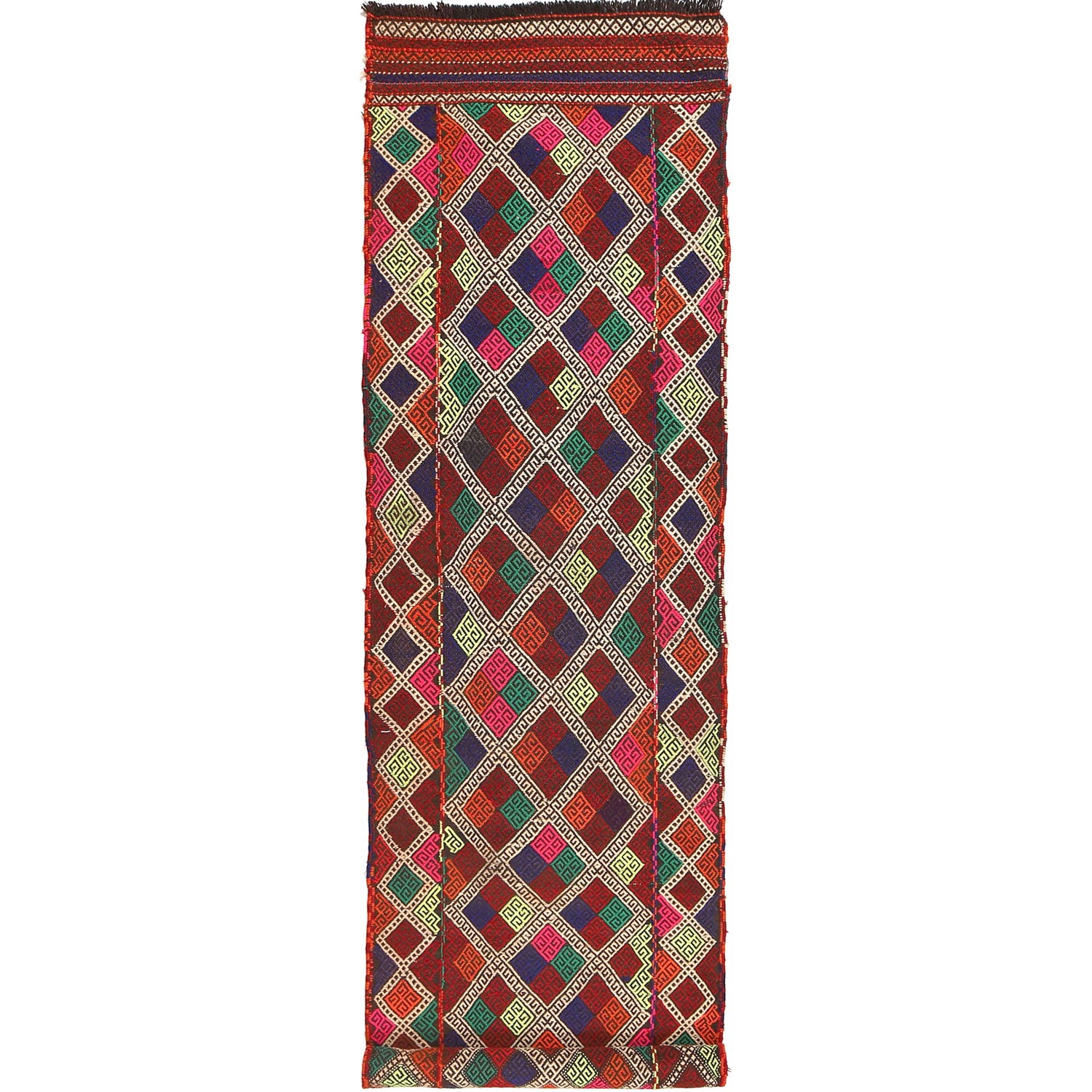 Suzuni Kilim Runner Handmade Multi 10' Runner
