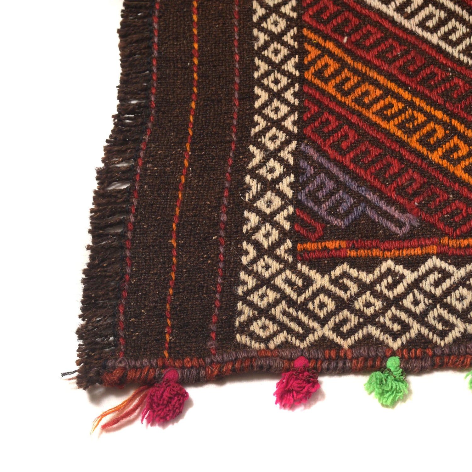 Suzuni Kilim Runner Handmade Multi 10' Runner