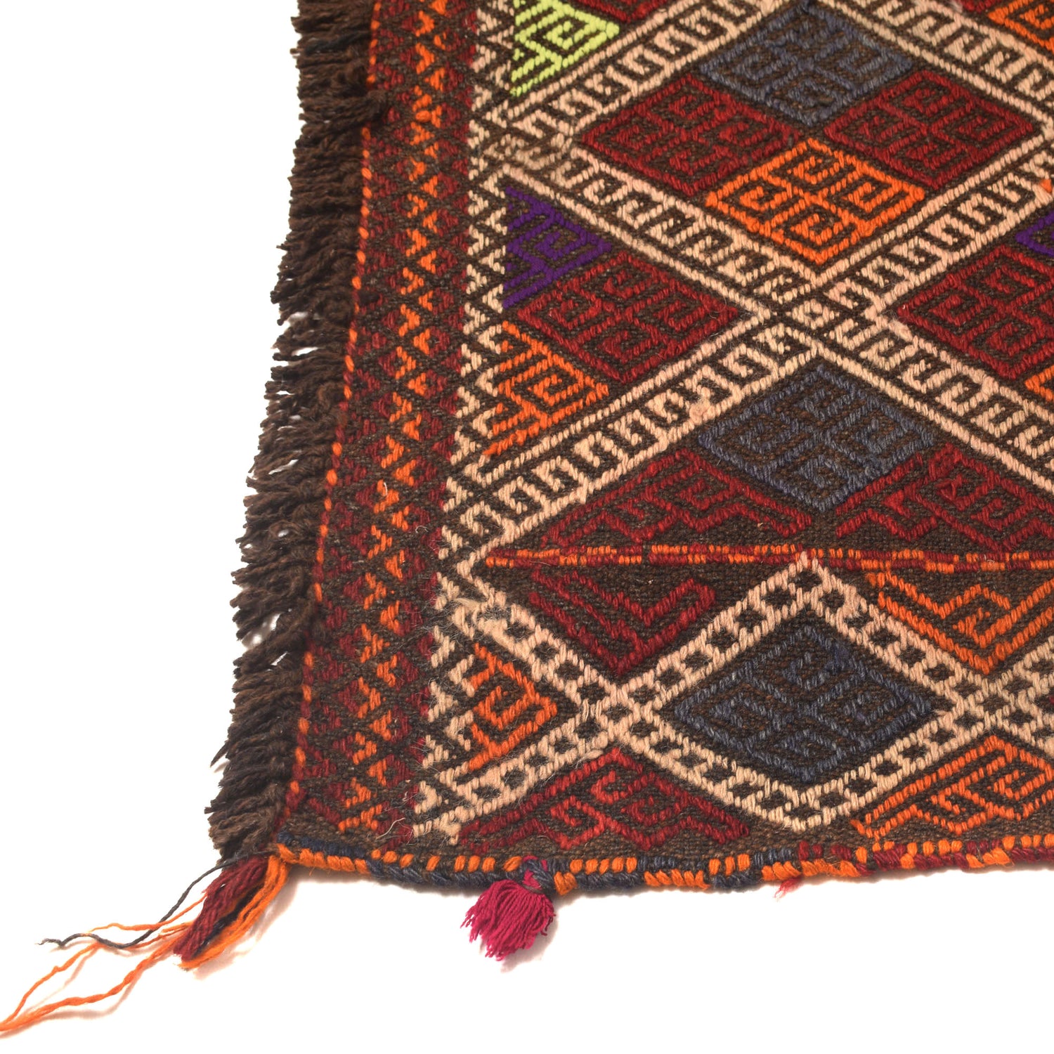 Suzuni Kilim Runner Handmade Multi 10' Runner