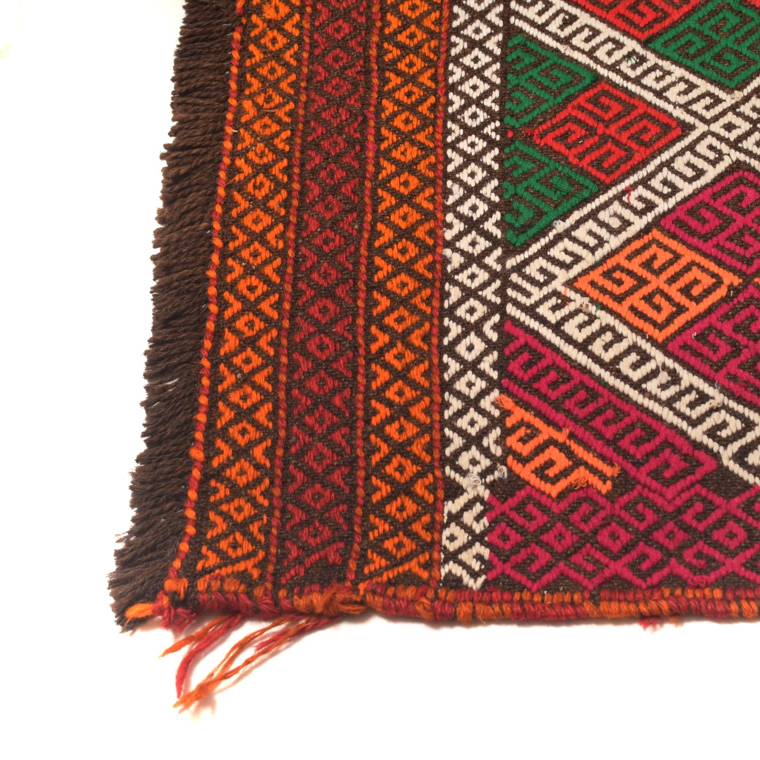Suzuni Kilim Runner Handmade Multi 10' Runner