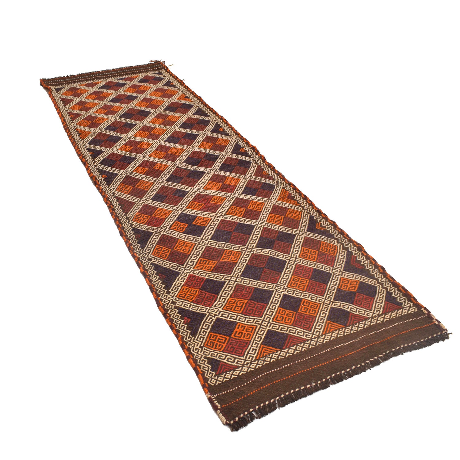 Suzuni Kilim Runner Handmade Multi 10' Runner
