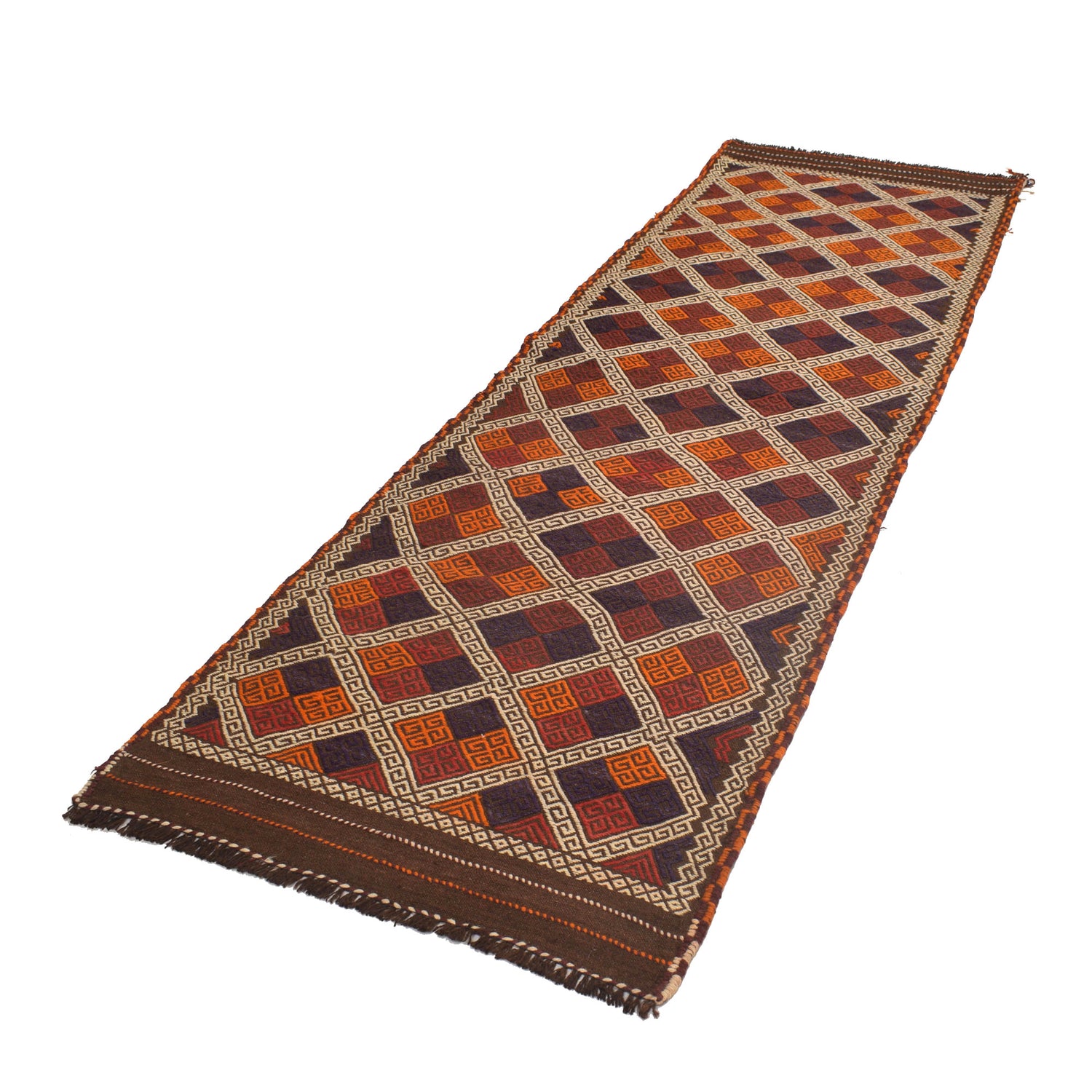 Suzuni Kilim Runner Handmade Multi 10' Runner