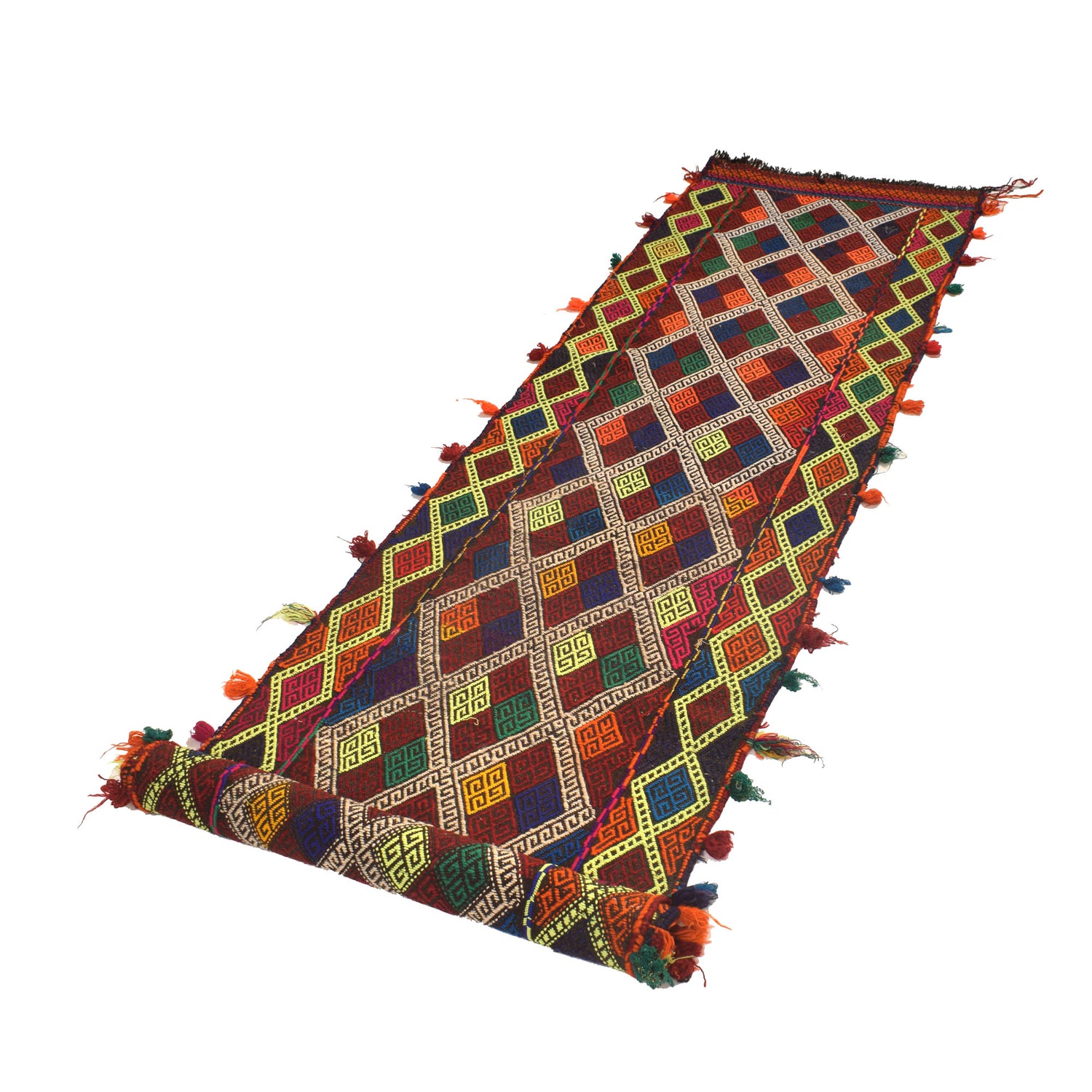Suzuni Kilim Runner Handmade Multi 10' Runner