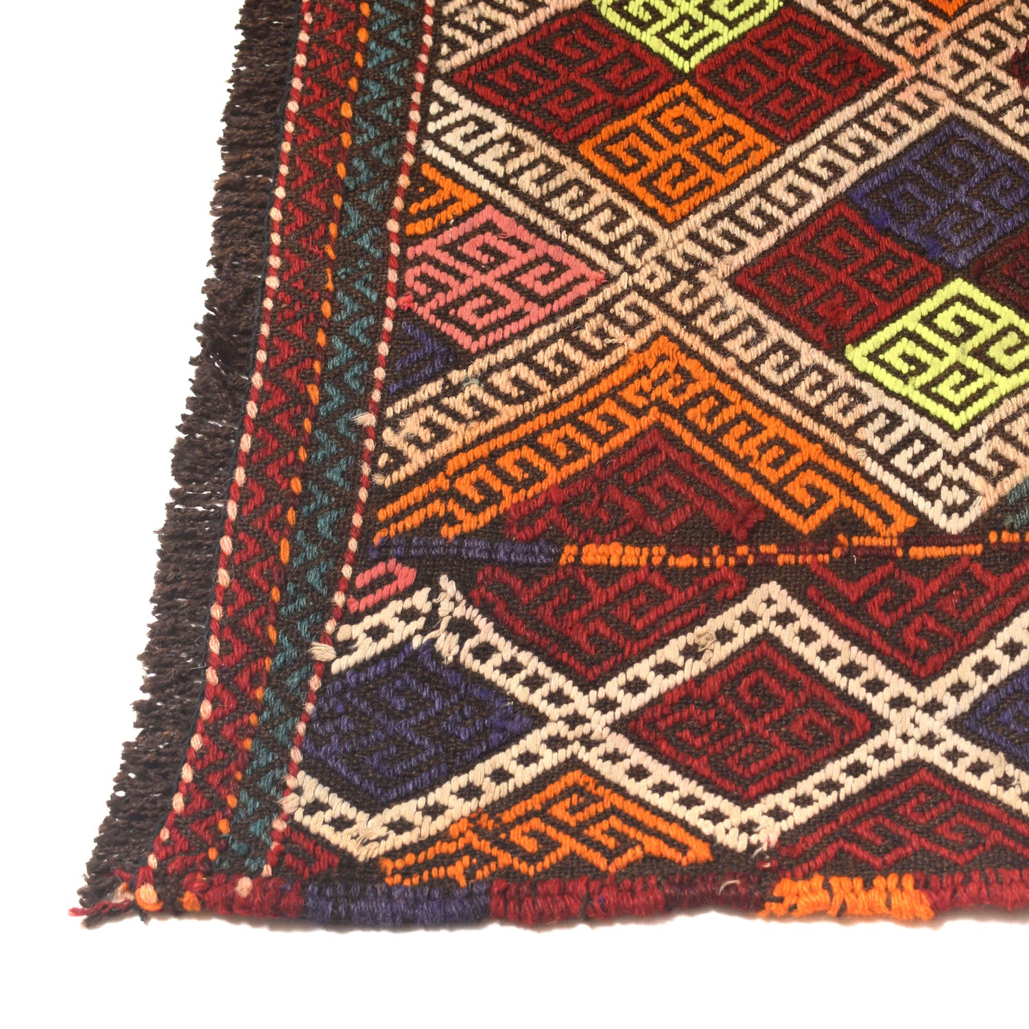 Suzuni Kilim Runner Handmade Multi 8' Runner