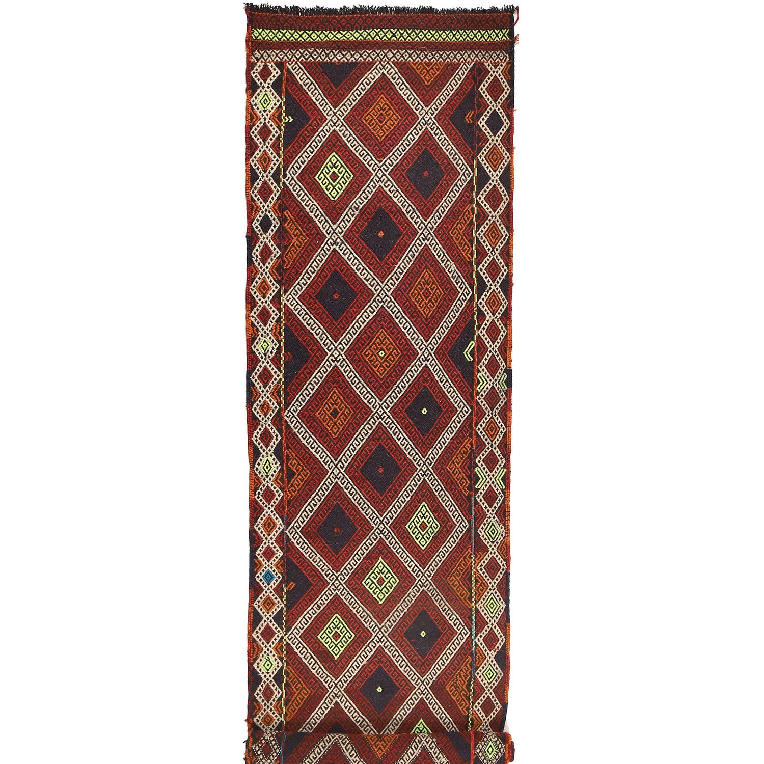 Suzuni Kilim Runner Handmade Multi 10' Runner