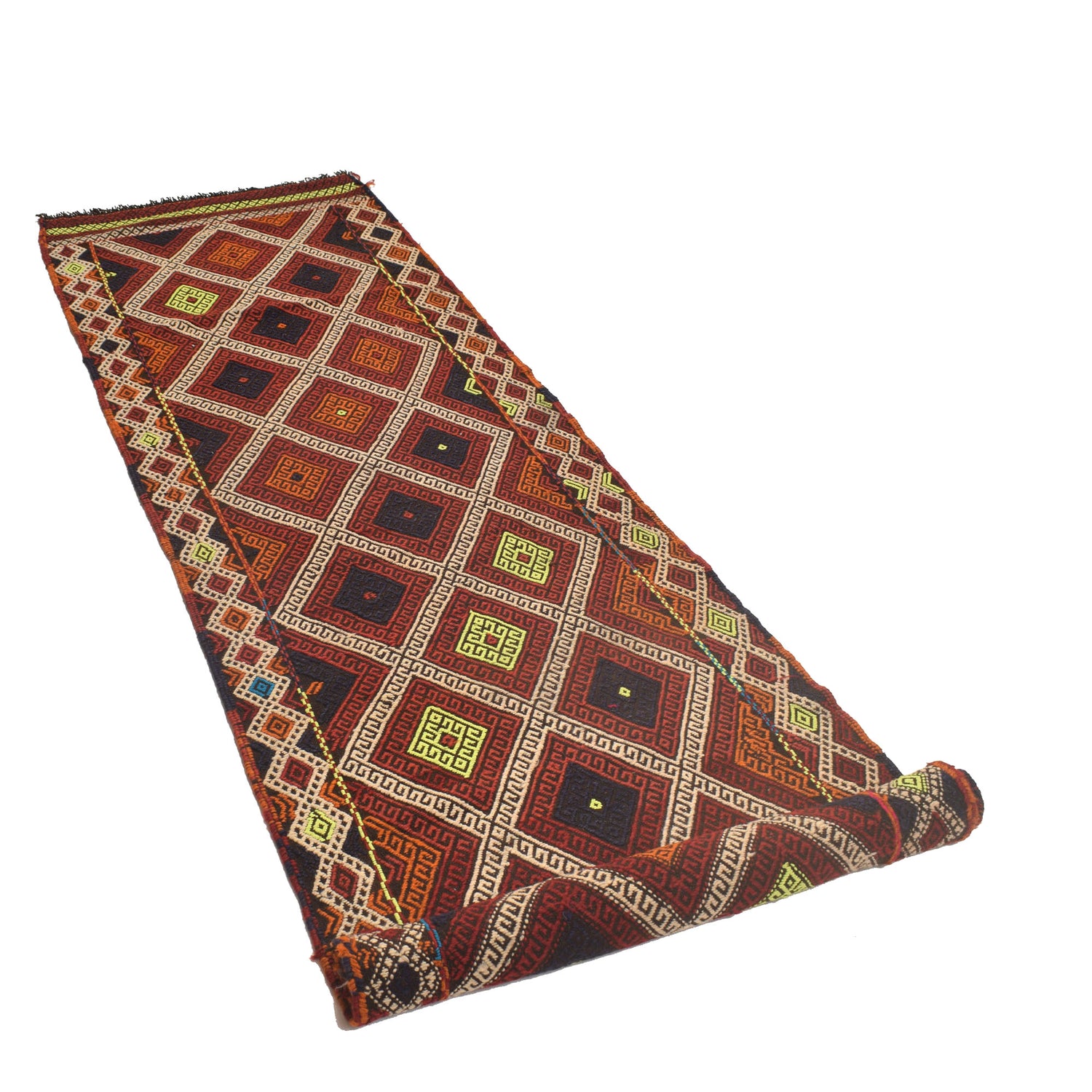Suzuni Kilim Runner Handmade Multi 10' Runner