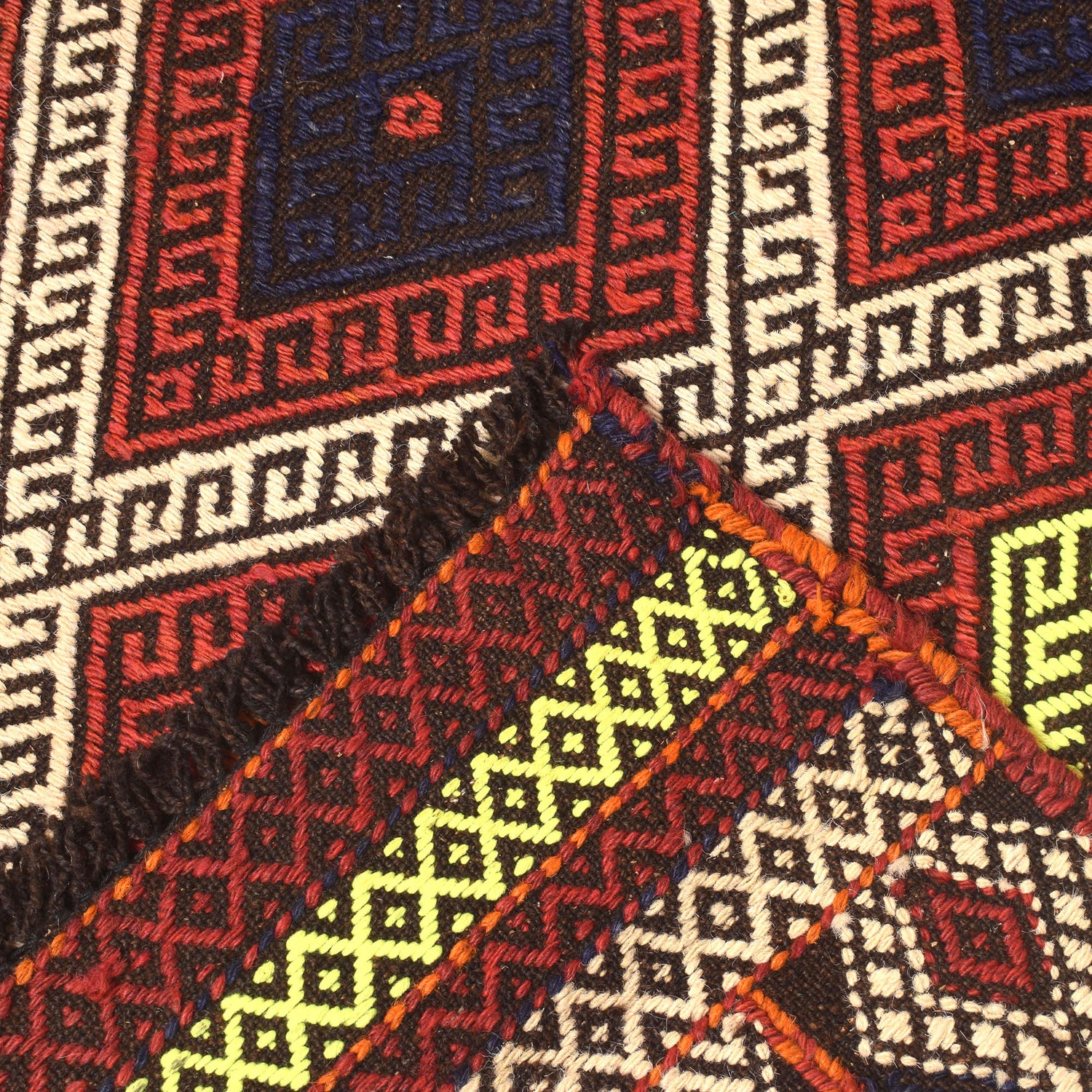 Suzuni Kilim Runner Handmade Multi 10' Runner
