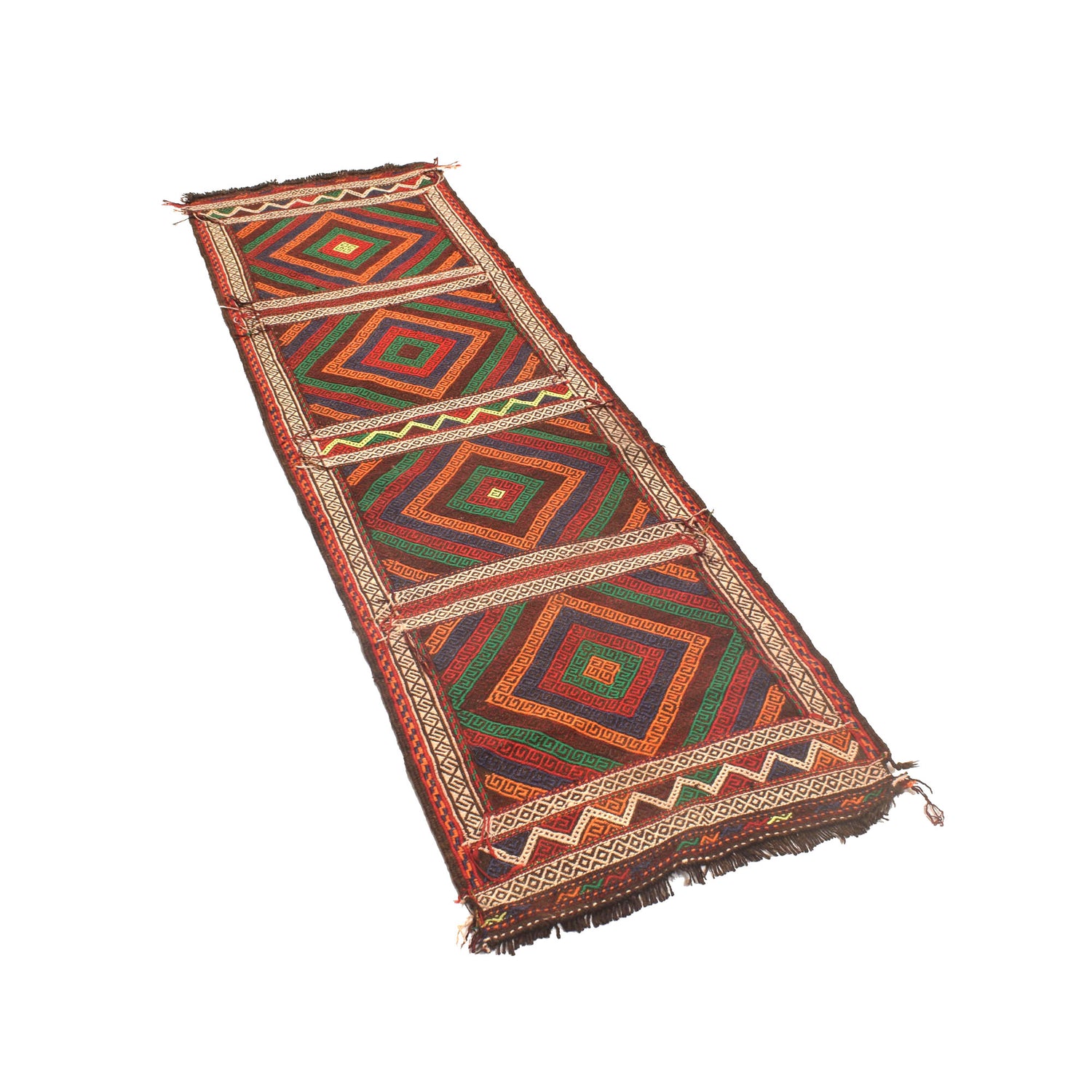 Suzuni Kilim Runner Handmade Multi 6' Runner
