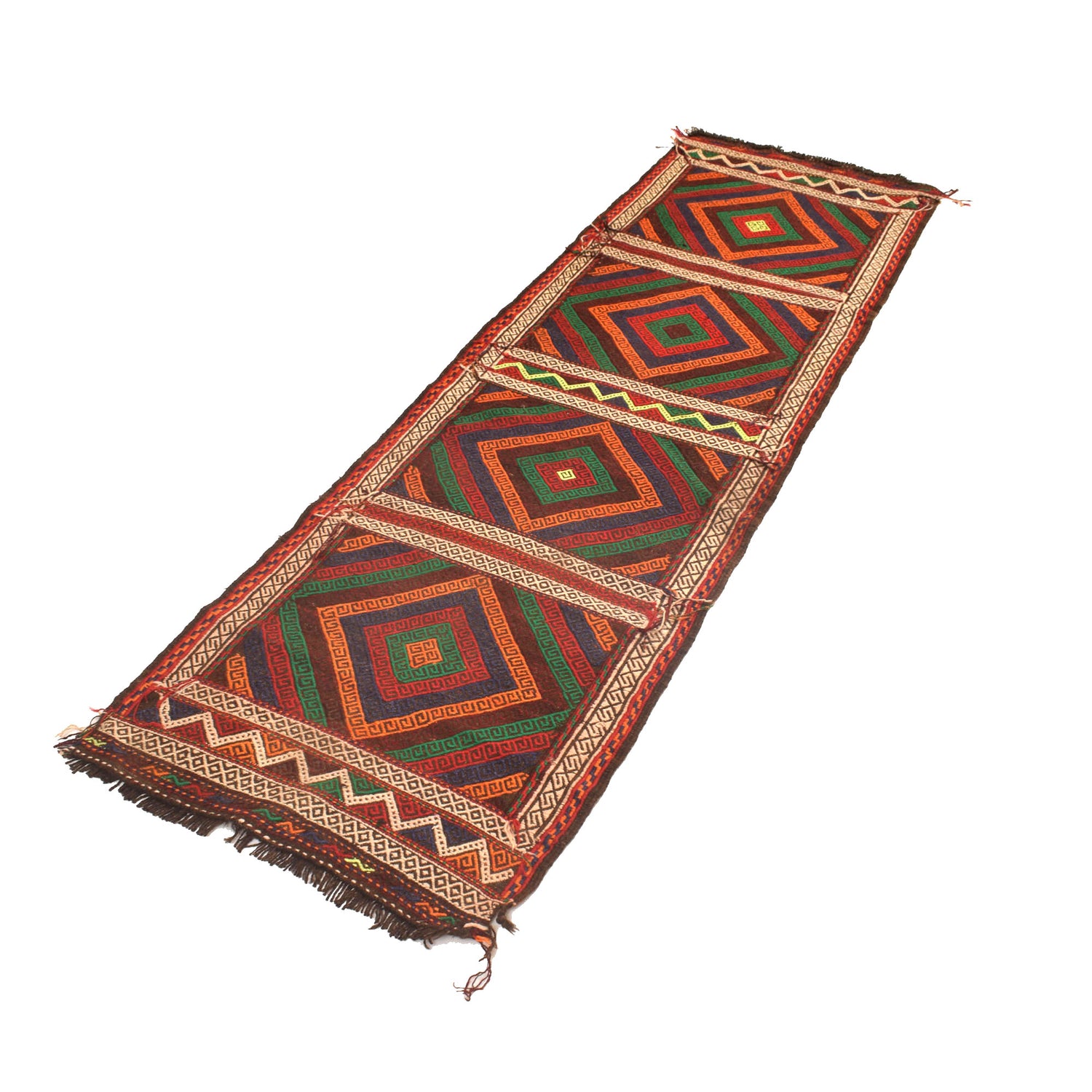 Suzuni Kilim Runner Handmade Multi 6' Runner
