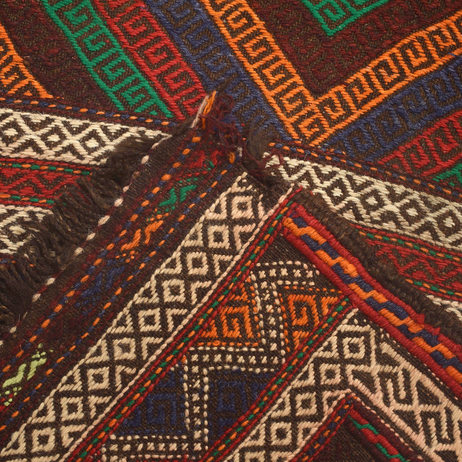 Suzuni Kilim Runner Handmade Multi 6' Runner