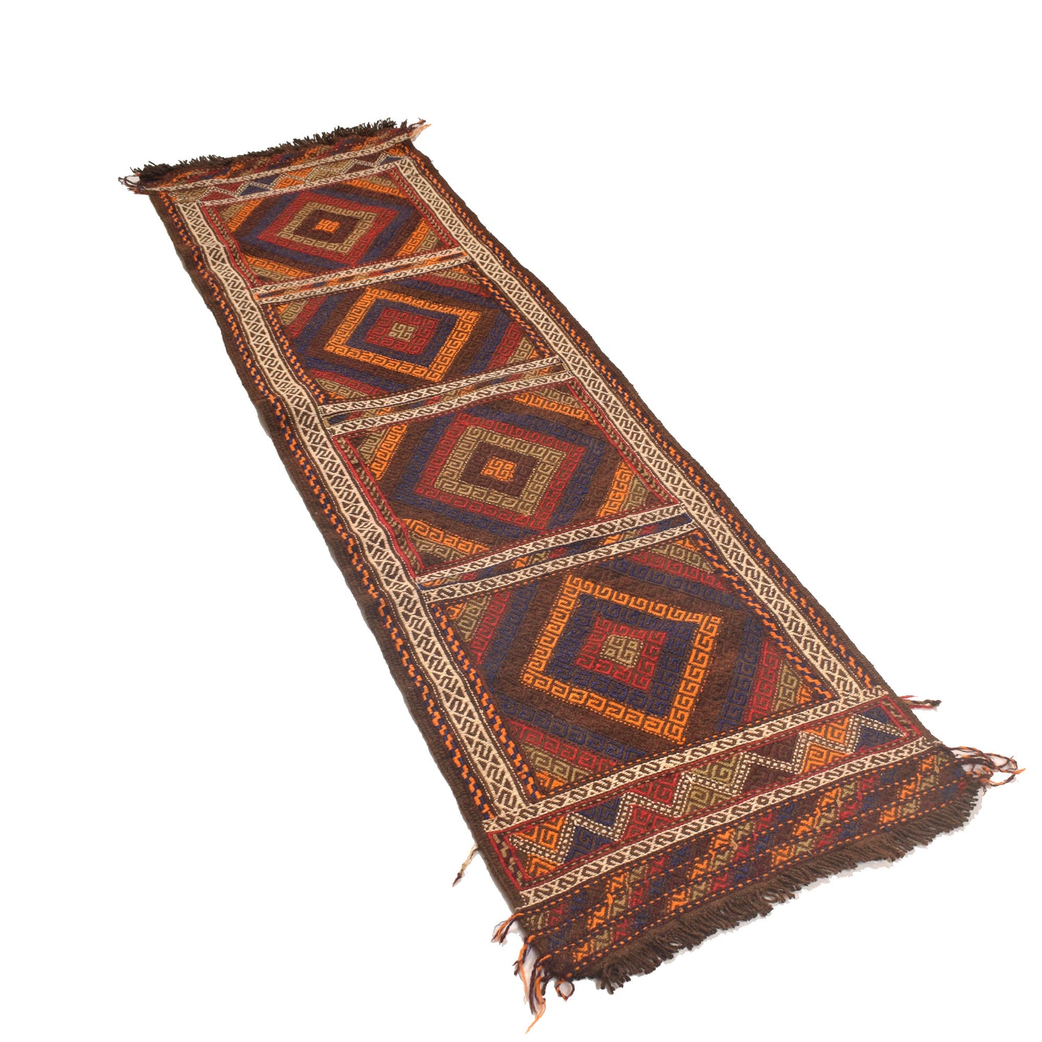 Suzuni Kilim Runner Handmade Multi 6' Runner