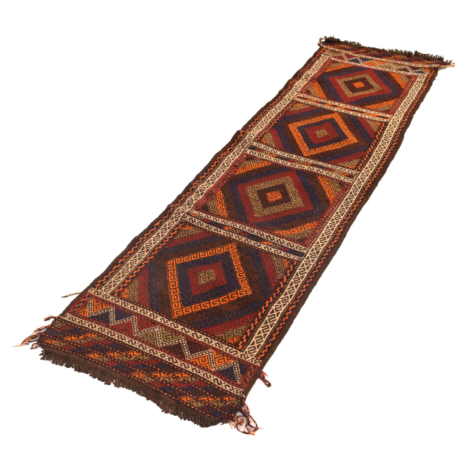 Suzuni Kilim Runner Handmade Multi 6' Runner