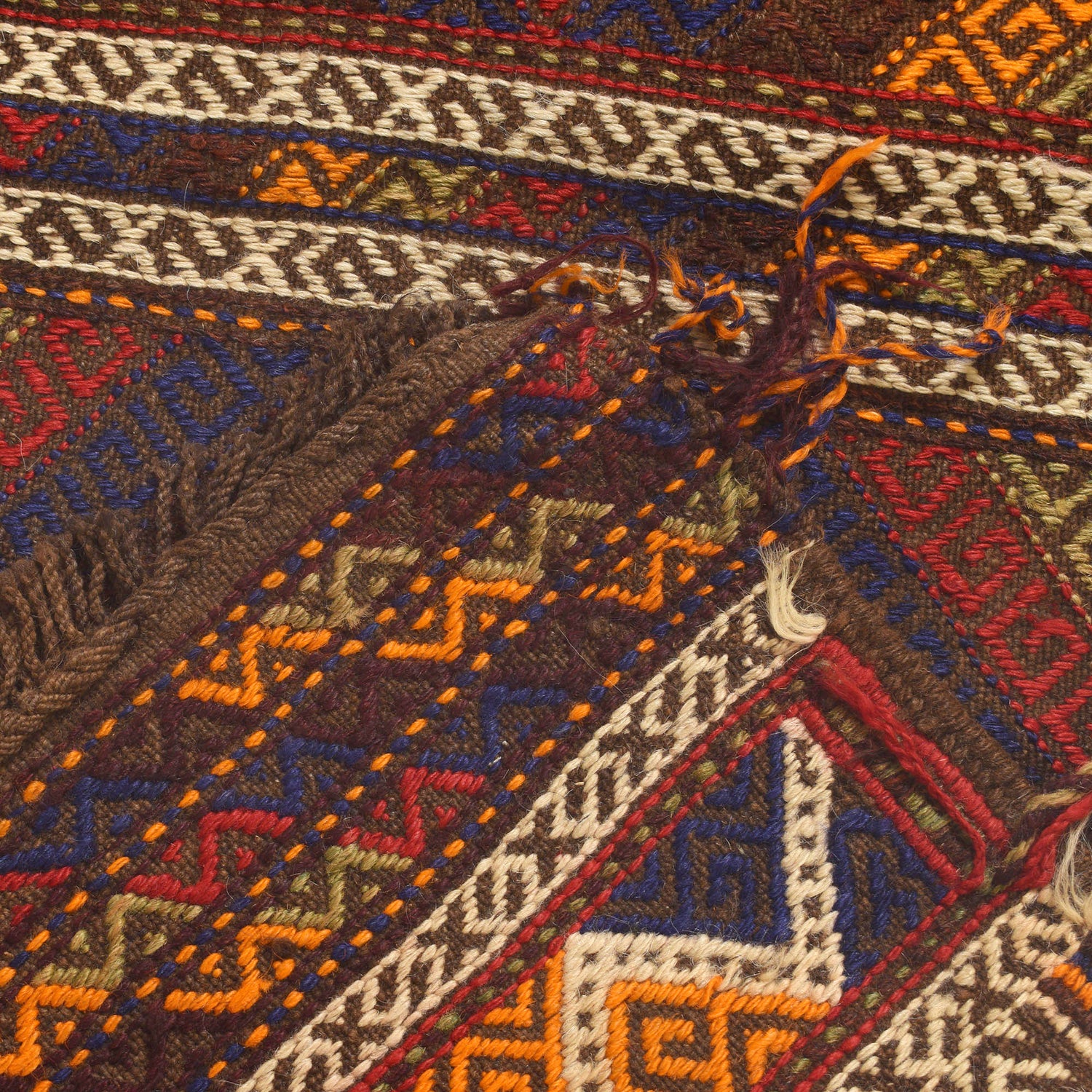 Suzuni Kilim Runner Handmade Multi 6' Runner