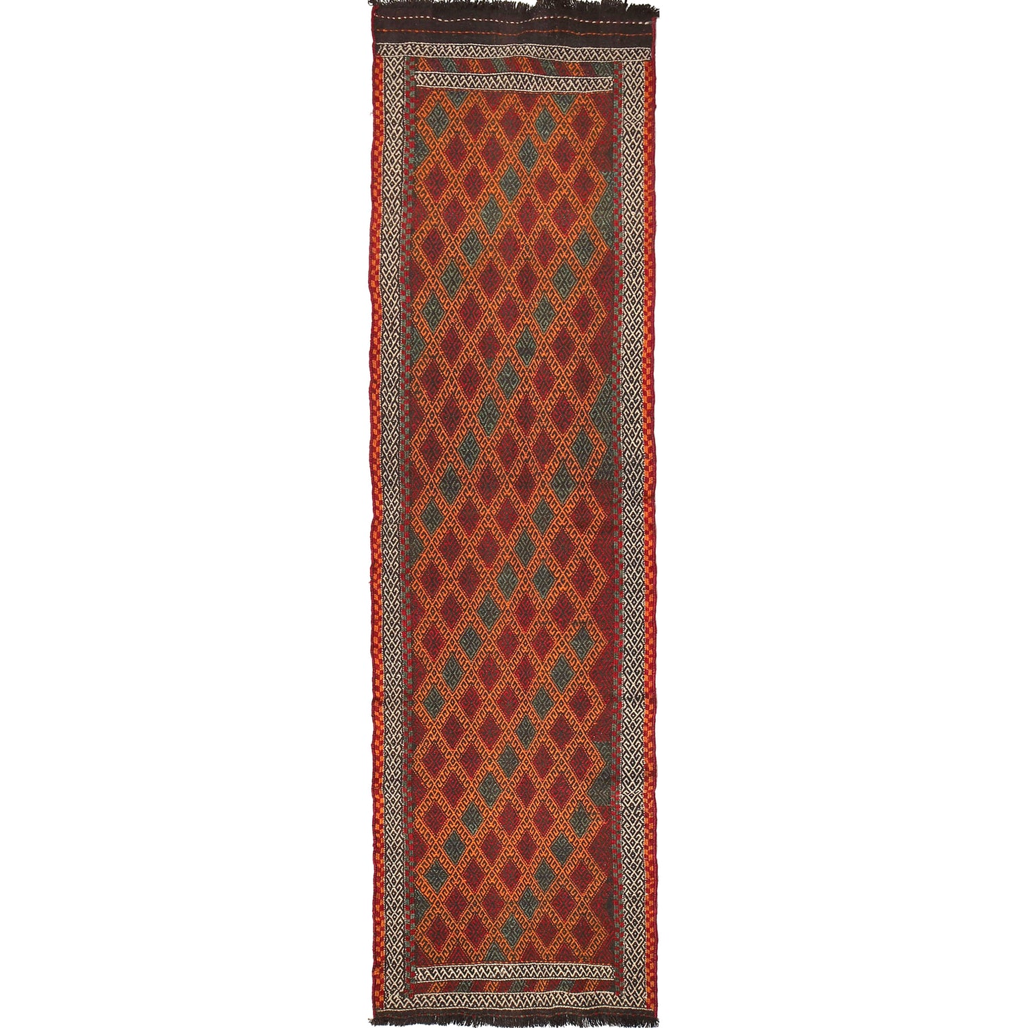 Suzuni Kilim Runner Handmade Multi 10' Runner