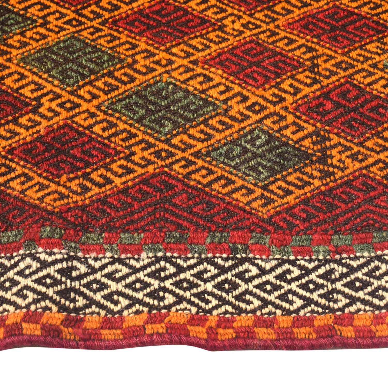 Suzuni Kilim Runner Handmade Multi 10' Runner