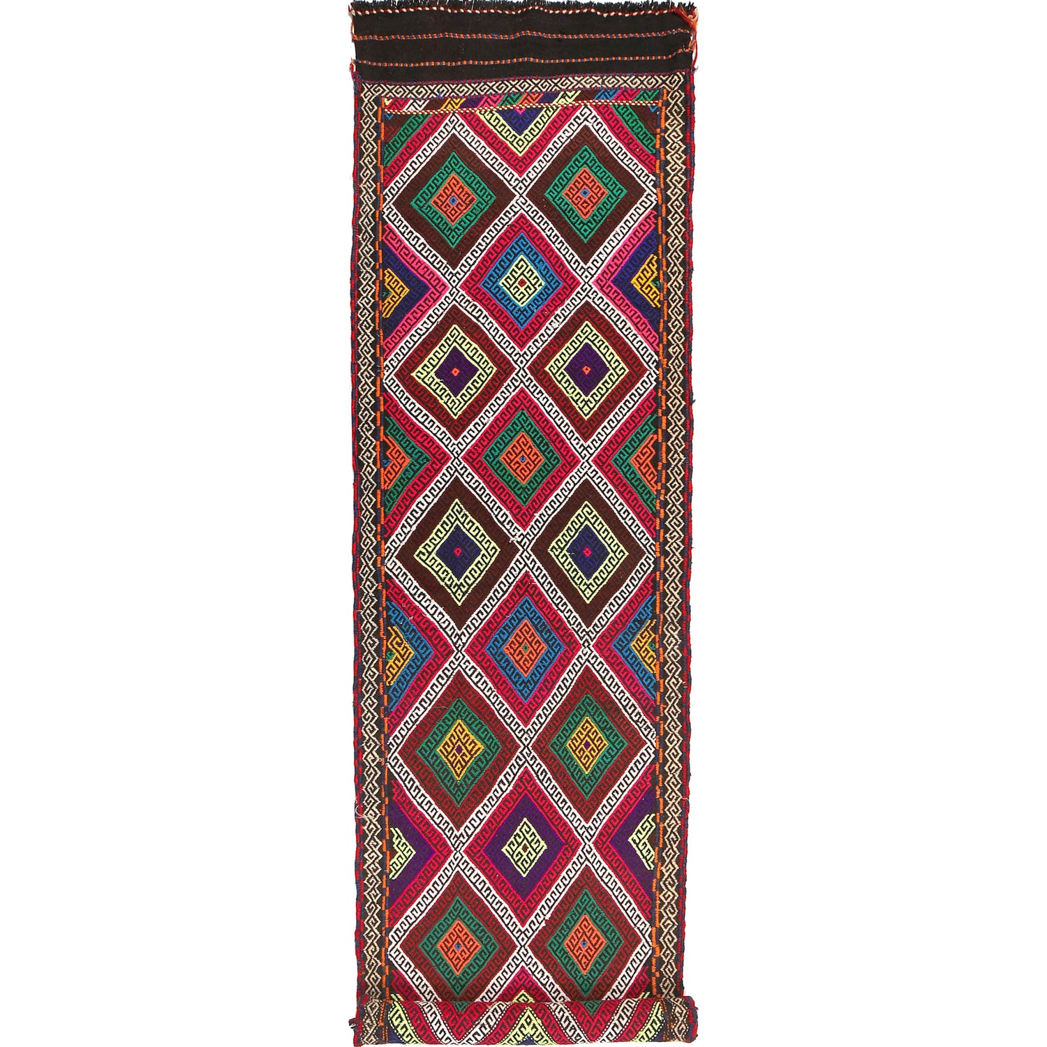 Suzuni Kilim Runner Handmade Multi 10' Runner